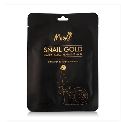 Moods Snail Gold Starry Facial Treatment Mask 38g*10 Pcs