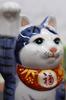 Waza No Kura Cute Kutani Beckoning Purple Feng Good Interior Japanese Small Birthday Opening New House 60th 70th 77th 88th Gift Maneki-neko (beckoning