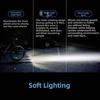 Intelligent Light Sensing Front Bicycle Lights USB Rechargeable MTB Front Lamp  Outdoor