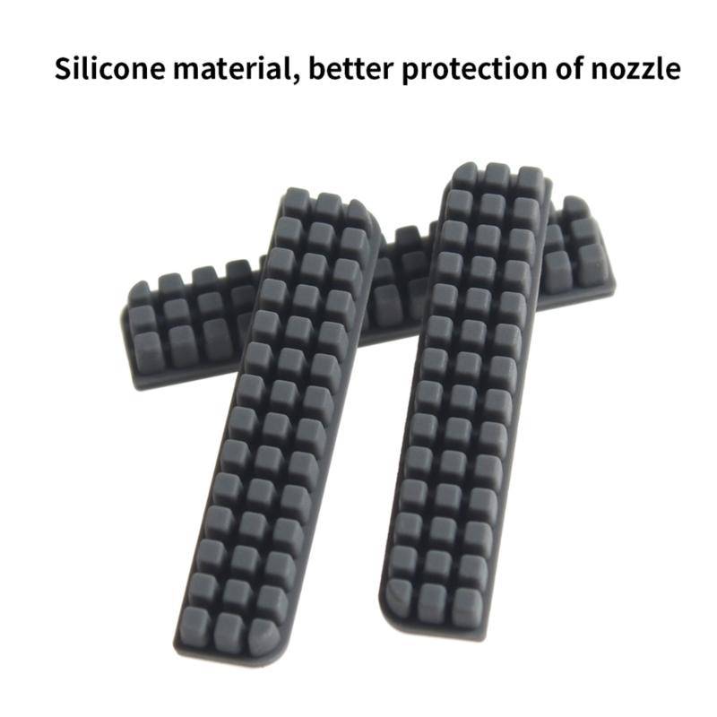 3D Printer Nozzle Cleaning Brush Soft Silicone Easy to Use for 3D Printer Thoroughly Removes