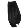 Pantalons stylés à taille haute, coupe ample, raccourcis, jambes larges, pour femmes d'âge moyen et âgées - Confort Printemps/Été