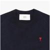 Ami Men S Knit Small Heart Logo   hkS826 001 414