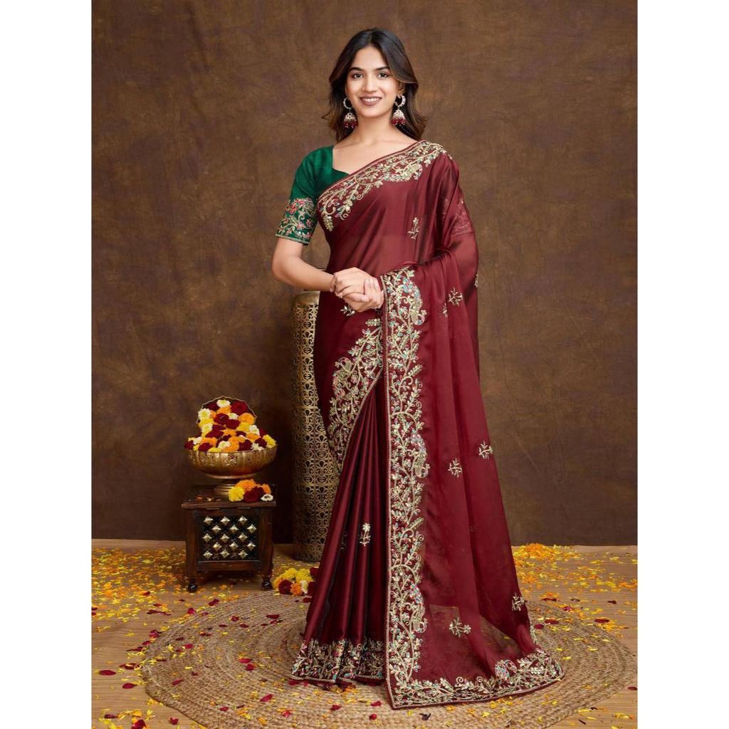 Trending Wedding Collection Rangoli Silk Saree