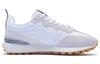 Li Ning Fangyuan Classic Slip Resistant Abrasion Resistant Low Top Sports Casual Shoes Women's White Gray Green AGCT048-1