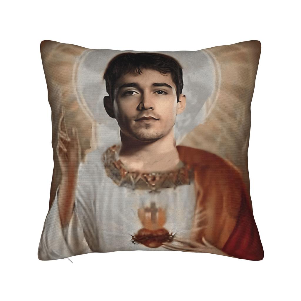 Charles Leclerc Pillow Cover  Soft Cushion Cover Retro Trendy Pillow Case For Sofa Couch Bed Living Room