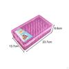 Sewing Spool Suitcase Threads Organizer Container Transparent Bobbin Storage Household Craft Axis