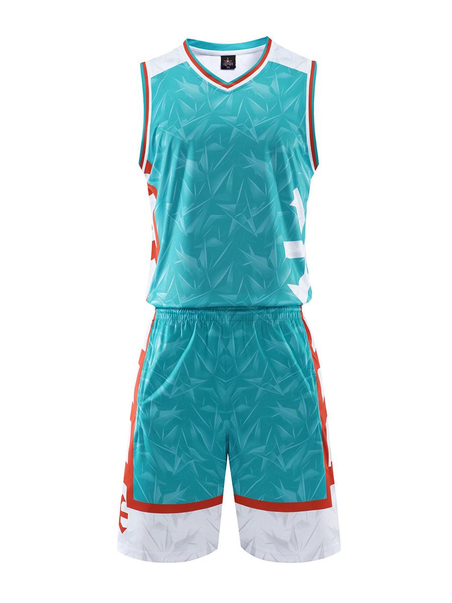 

Швидкі літні баскетбольні форми: Чоловічі, жіночі та дитячі комплекти для тренувальних зборів та командних видів спорту S озеро синього кольору