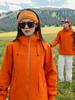 2024 Kailas Unisex Kurtka 3 w 1 Odpinana Wodoodporna z Regulowanym Kapturem na Jesień/Zimę Outdoor