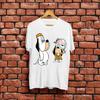 Camiseta perro caído y babas Algodón Para hombres Mujeres Todas las tallas TT1642