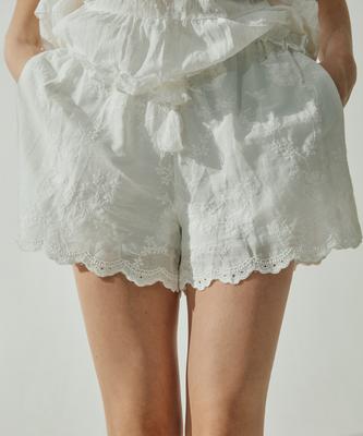 VIKINI VENDER Emily Lace Banding Shorts