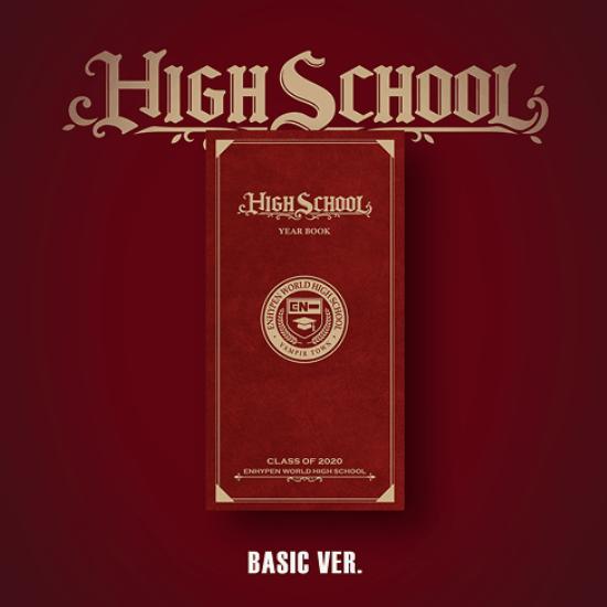 Предзаказ ENHYPEN Мировая Купонная Карточная Коллекция HIGH SCHOOL Базовая версия.