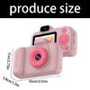 Child Friendly Digital Camera With Educational Features Lightweight ABS Construction Selfie Toddler Camera
