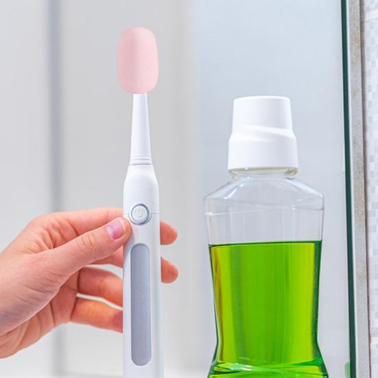 6Pcs Silicone Toothbrush Covers BPA-Free Compact Reusable Universal Simple Installation Tooth Brush Cover Caps