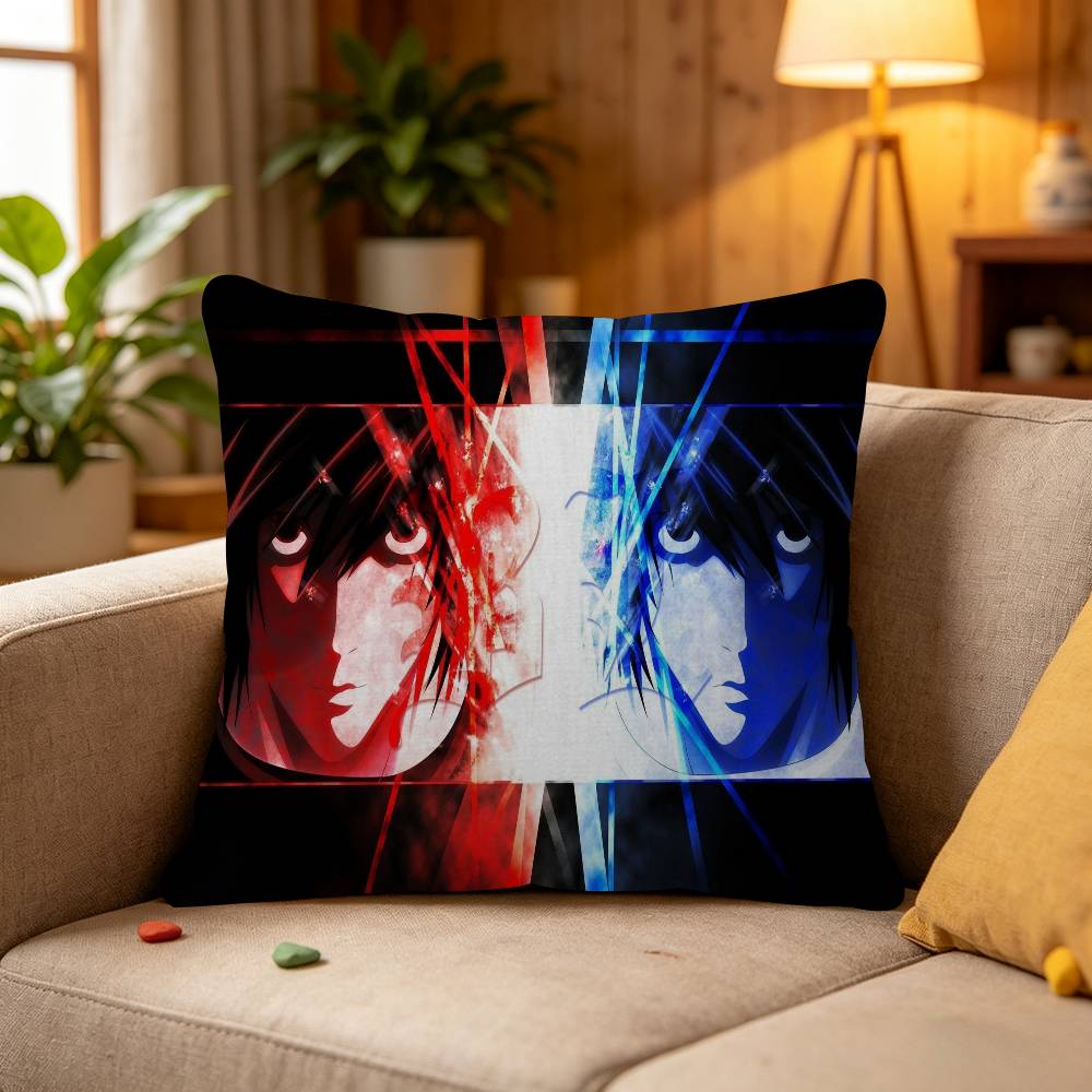 D-Death N-Note Japan Cartoon Anime Pillow Anime Pillow Sofa Bed Head Pillow Cover Cushion Cover Fashion