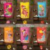10/12Pcs Chinese Style Traditional Mid-Autumn Festival Hanging Paper Lantern Organ Design Spring Festival Decor New Year Lantern