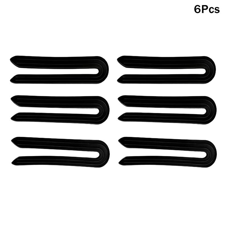 6/12Pcs U-shaped Insulation Clip High Temperature Salon Hair Perming Barber Perm Hair Pad Curly Accessory Styling Tools