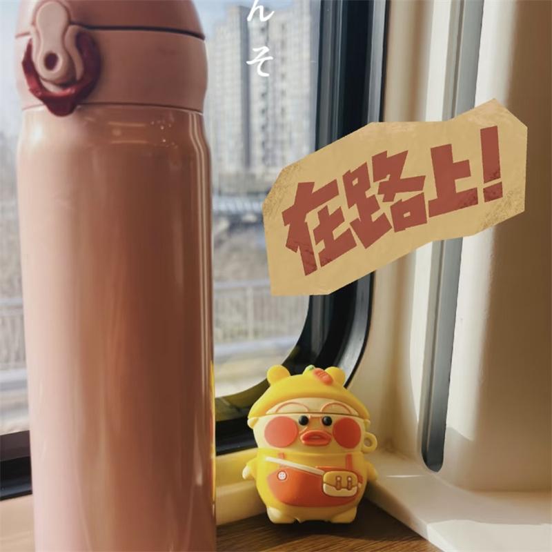 3D bulky duck For Airpods Pro 2 Case For Apple Airpods 1 2 3 Pro 2 Earphone Case Cute Wireless Charging Headset Cover Cartoon