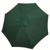 Replacement Fabric for Green Parasol Cloth Pergola with UV Shield 5 Sizes 6 Rib - 8 Rib