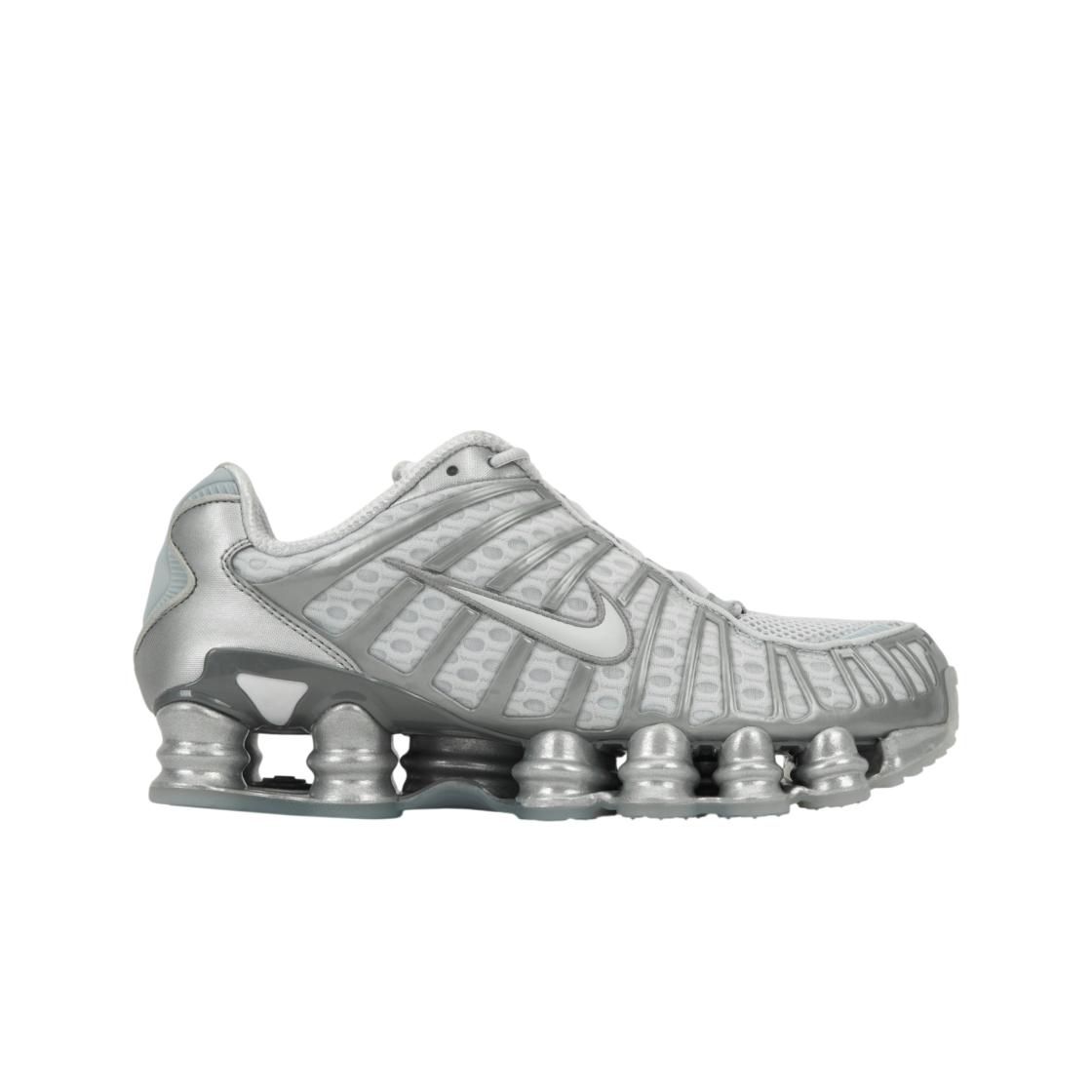 Nike Shox TL Chrome Women Sneakers Silver Pure-Platinum AR3566-003 38