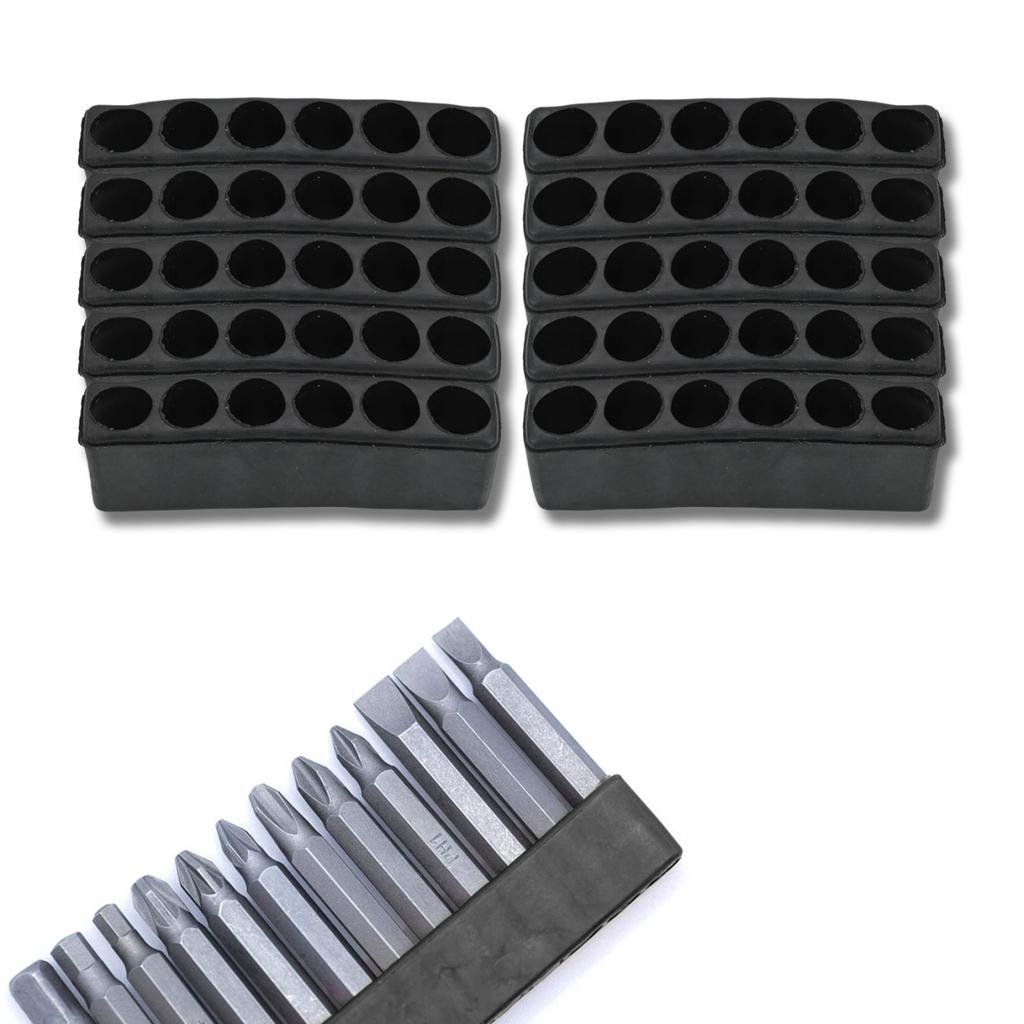 Werkzeugkasten-Grundausstattung von 10 flexiblen Schraubendreher-Bit-Haltern verfügbar