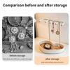 Jewelry Stand Display Organizer for Earrings Necklaces Rings Portable Holder Rack for Retail Stores Home Bedroom Storage