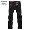 Pantaloni Softshell Unisex pentru Exterior, Rezistenți la Vânt, Călduroși, pentru Drumeții - Impermeabili, Respirabili, cu Fleece, pentru Toamnă și Iarnă