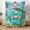 1pc OCTONAUTS1 Blanket, Gift, for Men and Women, Soft Blanket, Good for Sofa Bed Couch Travel, Lightweight Flannel Blanket