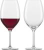 ZWIESEL GLAS Break-Resistant Wine Glasses for You, for Red Wine (Bordeaux), 4-Piece Machine-Made Glass (l121869)