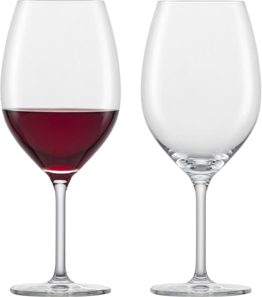 ZWIESEL GLAS Break-Resistant Wine Glasses for You, for Red Wine (Bordeaux), 4-Piece Machine-Made Glass (l121869)