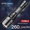 SUPERFIRE M2 High-Power Rechargeable LED Flashlight