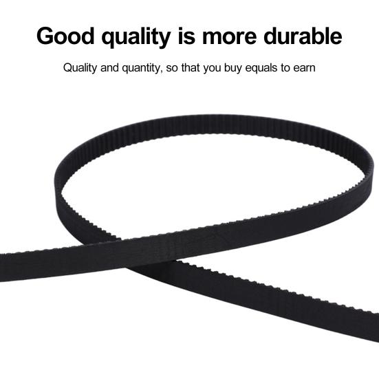 GT2 3D Printer 6/10MM Width 1M Timing Belt Universal Rubber Synchronous Toothed Belt