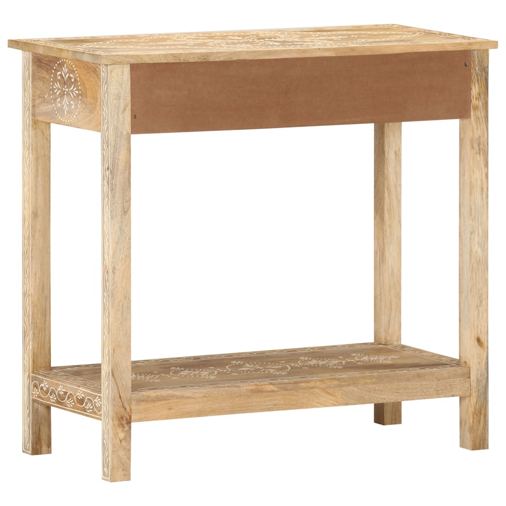 Console Table 80x35x74 Cm Solid Mango Wood