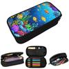 Underwater Coral Reef Fish Pencil Case for Boy Girl Gifts Pen Box Pencil Bag Stationery Supplies Pen Holder Bag