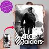 Gra ARC Raiders Metalowy Plakat Spersonalizowana Sztuka Ścienna Retro Vintage Blaszane Znaki do Nowoczesnej Dekoracji Domu Luksusowa Dekoracja Łazienki
