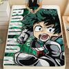 My Hero Academia Character Pattern Flannel Blanket, High Quality Comfortable for All Seasons, Home Decor, Warmth and Comfort, Perfect for Gifts.