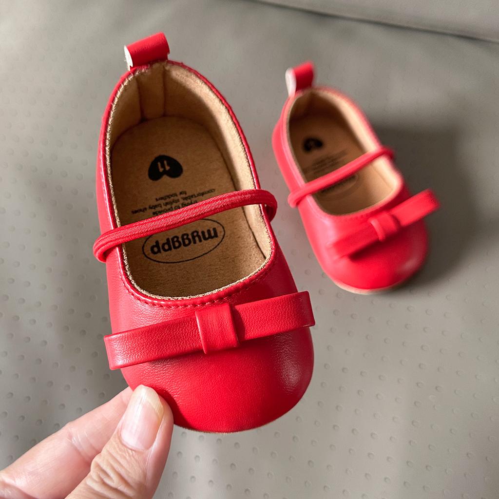 Nowe Buty dla Niemowląt Skórzane Buty dla Chłopca Dziewczynki Gumowa Podeszwa Antypoślizgowe Wielokolorowe Pierwsze Buciki dla Malucha Buty do Łóżeczka dla Malucha
