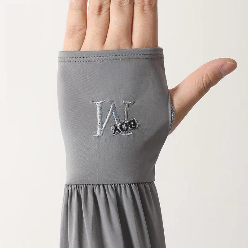 1 Paar Herren Eis-Armstulpen Sonnenschutz Elastische Fahrhandschuhe Outdoor UV-Schutz Armstulpen Leichtgewichtige Kühle Stulpen