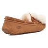 UGG Dakota Pompon Lässige Slipper Wildleder Ballerinas Damen Ballerinas Kastanie 1124030-CHE