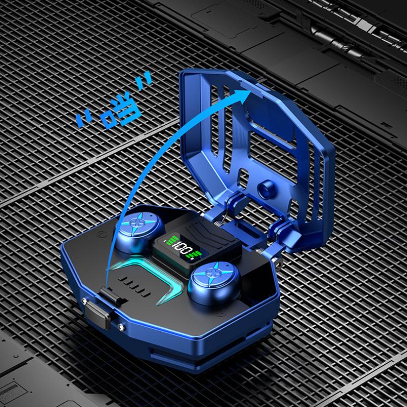 Nový produkt Mechanical Metal Sense TWS Noise Reduction Delay Bezdrátová Bluetooth 5.3 sluchátka