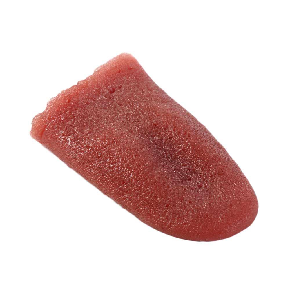 3PCS Realistic Stretchable Tongue Simulation Magic Tongue Fake Tongue  Steel Needle Piercing