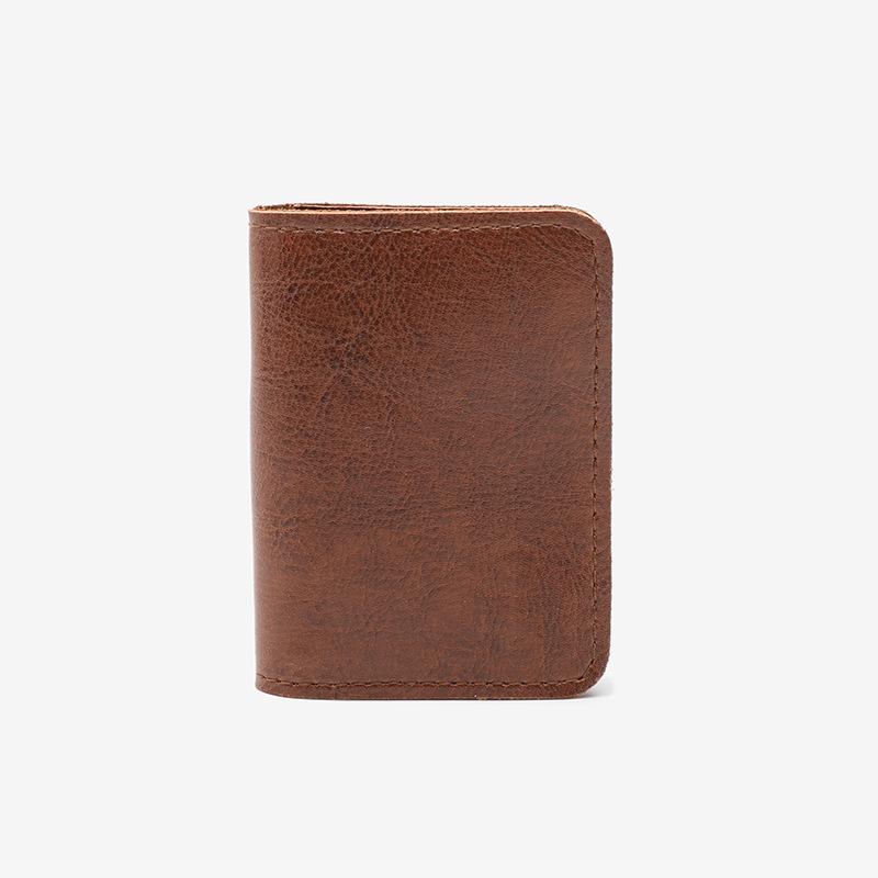 

Сумка для карт осень простая однотонная обложка для карт сумка для карт ручная сумка многокарточная обложка для карт цельная коричневый