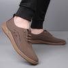 Fashion Male Natural Leather Elegant Business Social Classic Oxfords Shoes Fashion Brown Black White Casual Flats Shoes Party Footwear