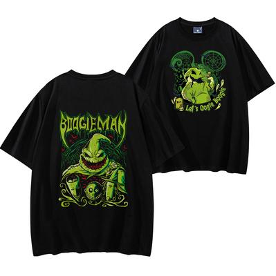 Boogie Man Shirt Halloween Boogie T-Shirt Nightmare Before Christmas Tops Oogie Boogie Shirt Family Halloween Party 2025 Tee