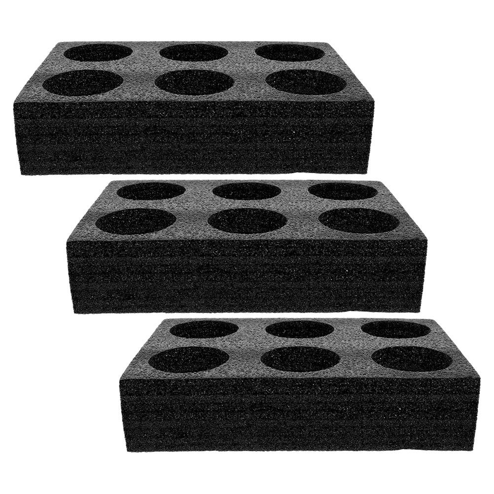 

3Pcs Stable Cup Carrier Trays 6-Hole Takeout Cup Holder for Restaurant Dessert Shop Milk Tea Coffee Cold Drink Delivery Safety other