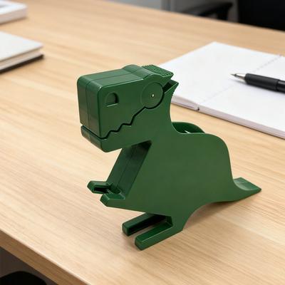 3D Dinosaurier Sticker Notizhalter Schreibtisch Memo Organizer mit Stifthalter Lustiger Schreibtisch Notizzettelspender für Büro Schulzubehör