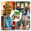 Button Ornament Craft Kit Cute Keepsake Educational Christmas Button Penguin Elephant Crafting Kit For Kids Teens Adults