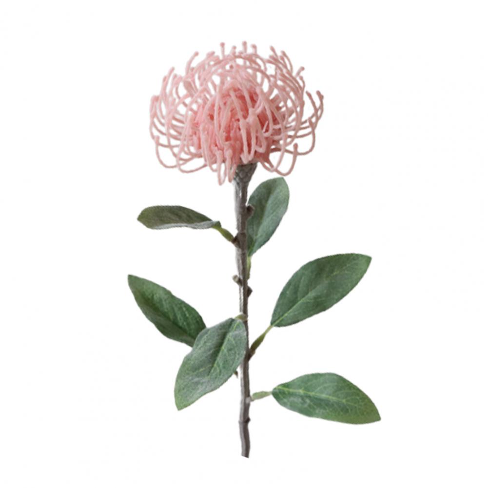 Artificial Flower Bouquet  Vivid Colorful Single Head Hydrangea Artificial Flower Wedding Ornament Home Garden Wedding Decors