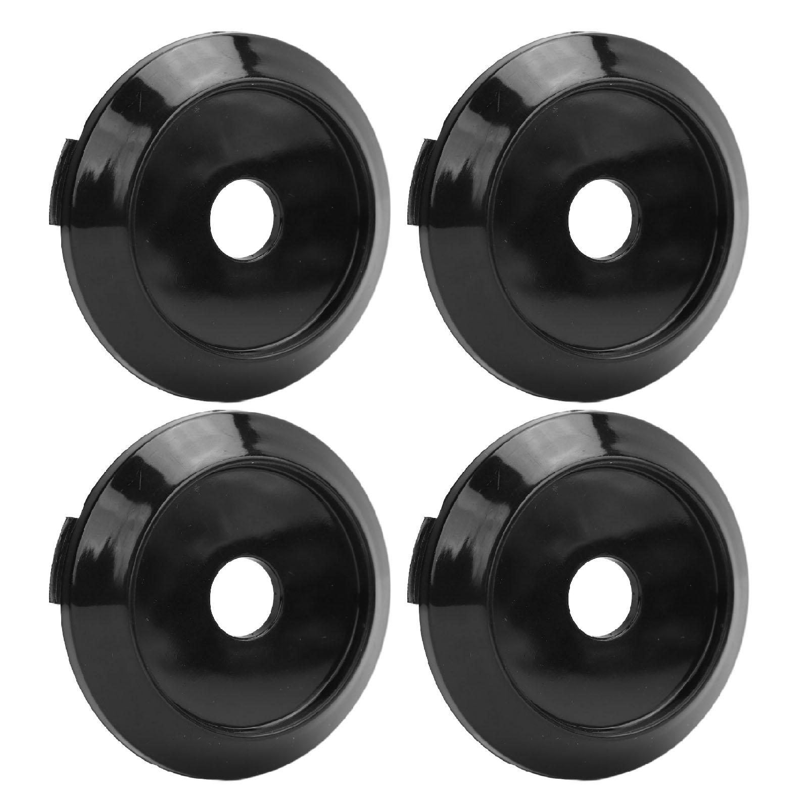 

64мм 4 шт. Колпак ступицы центра колеса автомобиля, нержавеющий, черный, крышка ступицы обода шины, универсальный для автомобиля