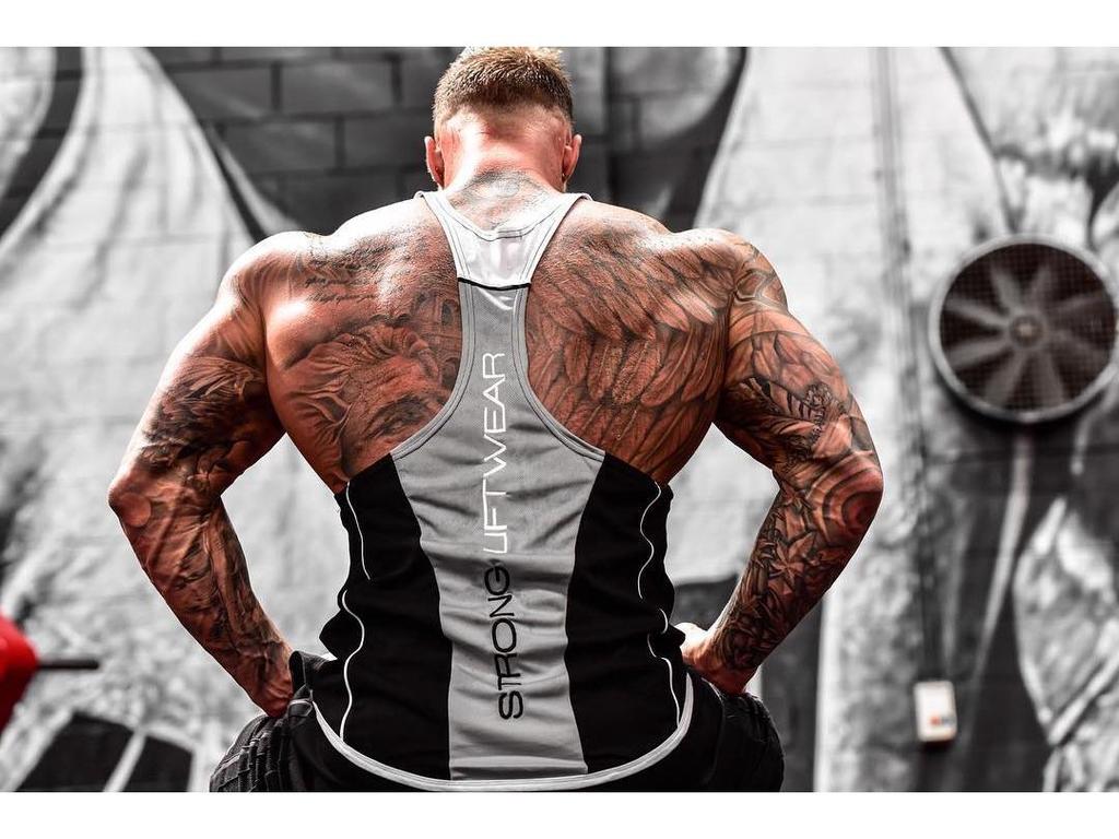 Grenzüberschreitendes Muscle Brothers Herren Y-Back Fitness Tank: Atmungsaktive, Elastische Sport- & Freizeitbekleidung