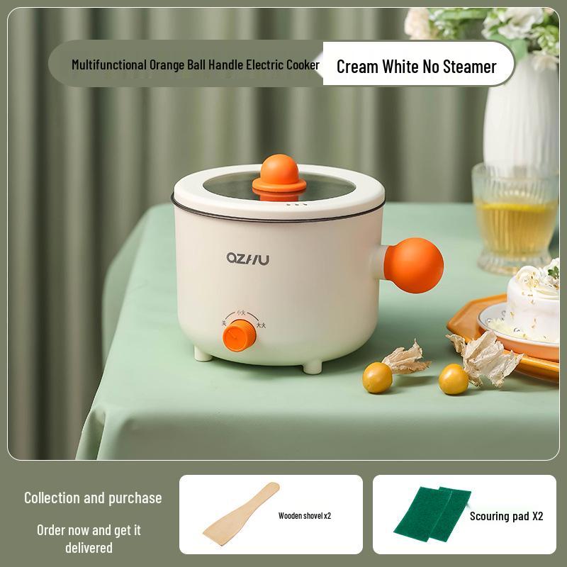 

Compact Multi-Function Electric Pot for Dorms - Low Power Noodle Cooker, Non-stick Hot Pot & Grill -